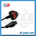 Manufactory high quality UK ac power cord for home appliance